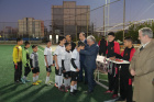 افتتاح زمین چمن مصنوعی دانشگاه صنعتی شیراز همزمان با قهرمانی تیم نونهالان خرم فارس